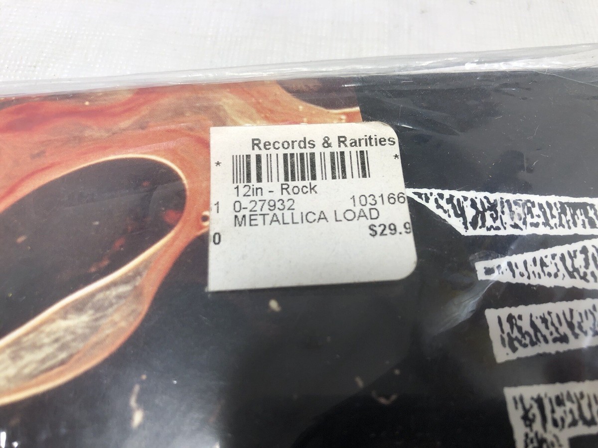 NEW Metallica Load LP 12 inch Vinyl Record BLCKND011-1 Blackened
