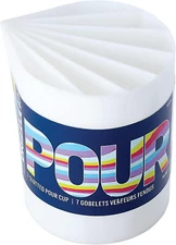 FolkArt 7-Slot Drizzle Divided Pour Cup 50428 Perfect for Fluid Paint Pouring