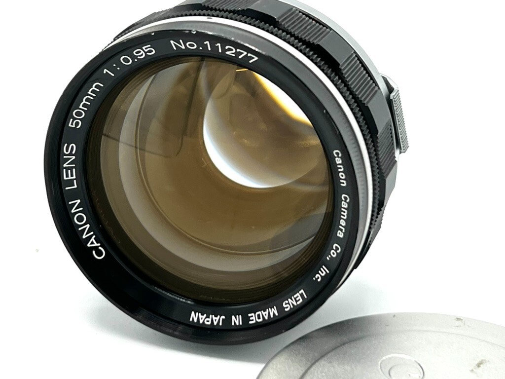 EXC+5】Canon Dream Lens 50mm F/0.95 L39 For 7 7s 7sZ w/ Front Cap