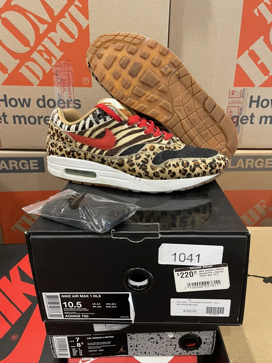 Air max 1 atmos animal pack 2.0 (2018 animal top print box)