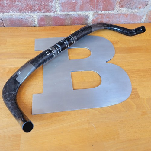 TOSEEK Carbon Fiber Bullhorn TT Base Bar Fixie 31.8mm Clamp 46cm 160g j6