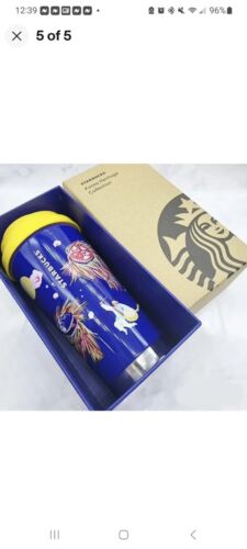 Starbucks Korea Heritage Collection Lion Dance Elma Stainless Steel Tumbler 16oz - Picture 3 of 7
