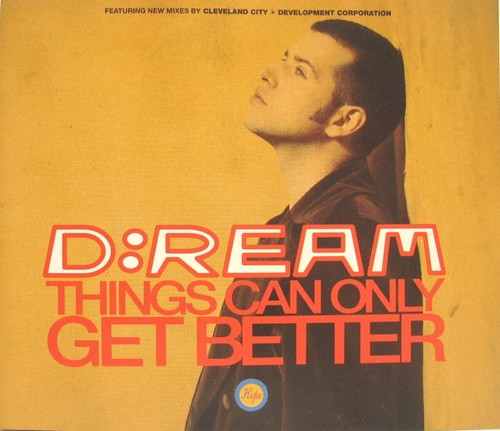 D:Ream "Things can only get better" Maxi/Single CD !!!