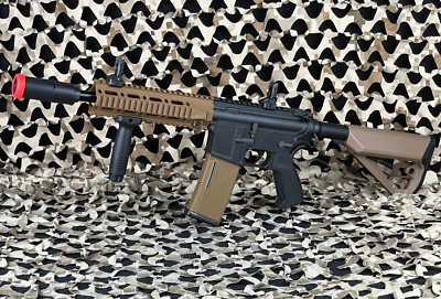NEW Arcturus LWT MK-II CQB 10'' Sport AEG Airsoft Gun - Black/Tan