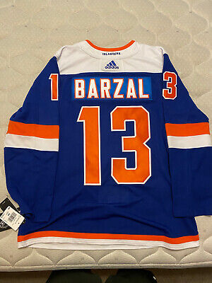 Mathew Barzal New York Islanders Autographed Blue Alternate Adidas  Authentic Jersey