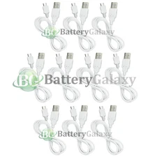 10 NEW Micro USB Charger Data Cable for Samsung Galaxy S1 S2 S3 S4 S5 S6 S7 HOT!