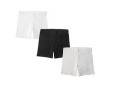 NEW Member's Mark Cartwheel Shorts  Black/Gray/White  Girl's Small 6/6X 