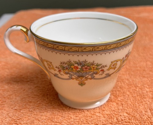 AYNSLEY HENLEY England Bone China BLUE Backstamp Gold Trim Footed Cup(s) - Picture 3 of 6