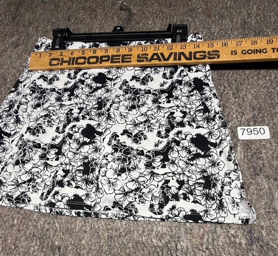 Tranquility Falda Skort Mujer Negro Blanco Ropa Activa Pequeña Foto 2 de 4