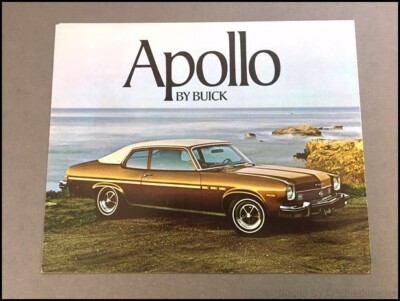1973 Buick Apollo Vintage Original Car Sales Brochure Catalog