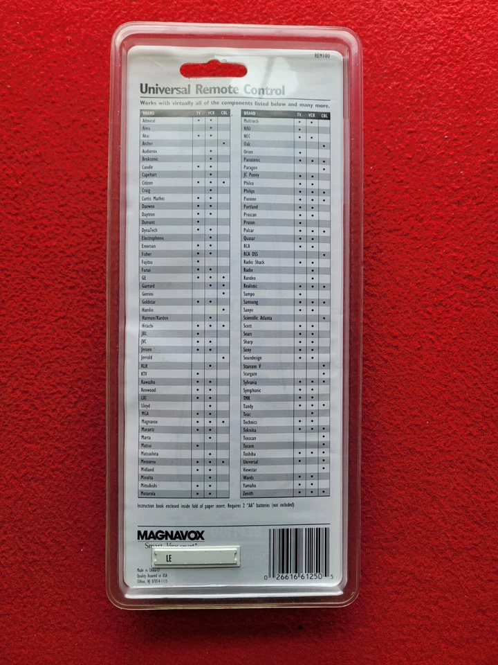 Magnavox Universal Remote REM100 - Image 2 of 2