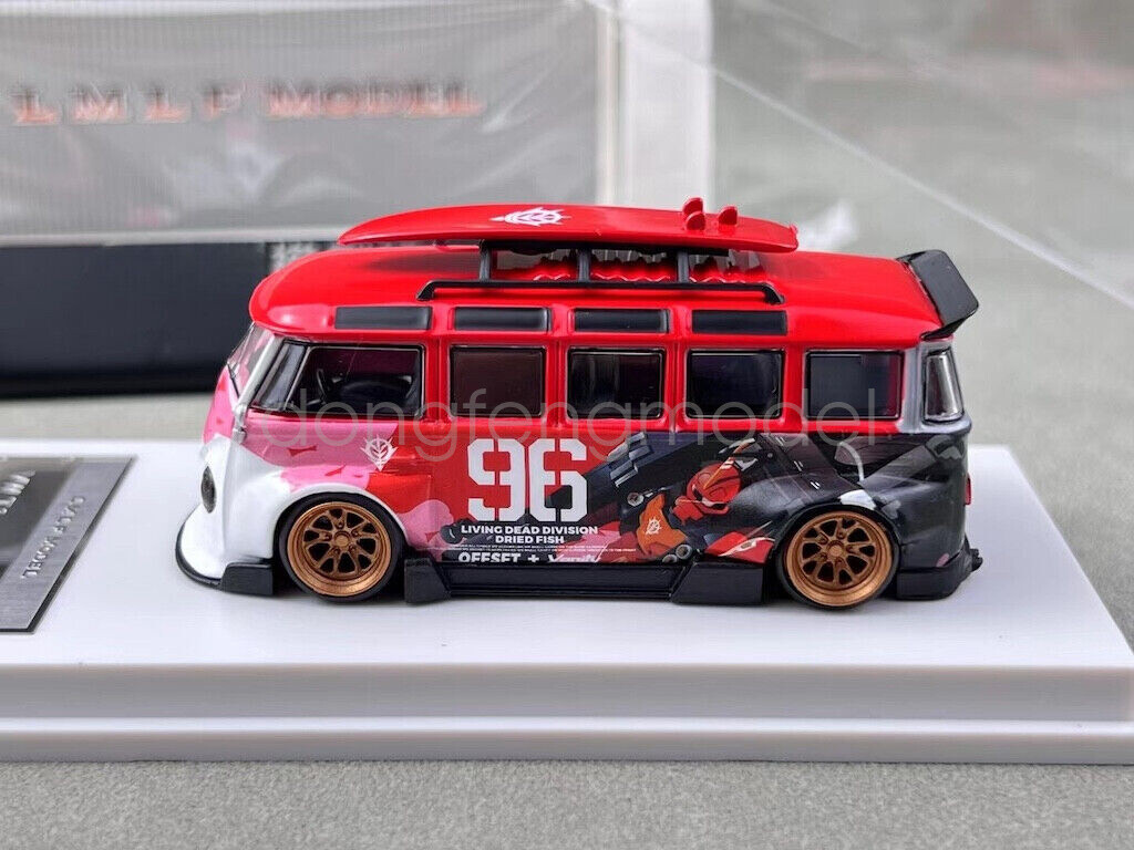 LMLF 1:64 Scale Zaku For T1 RWB Van Bus Camper Kombi Model Diecast