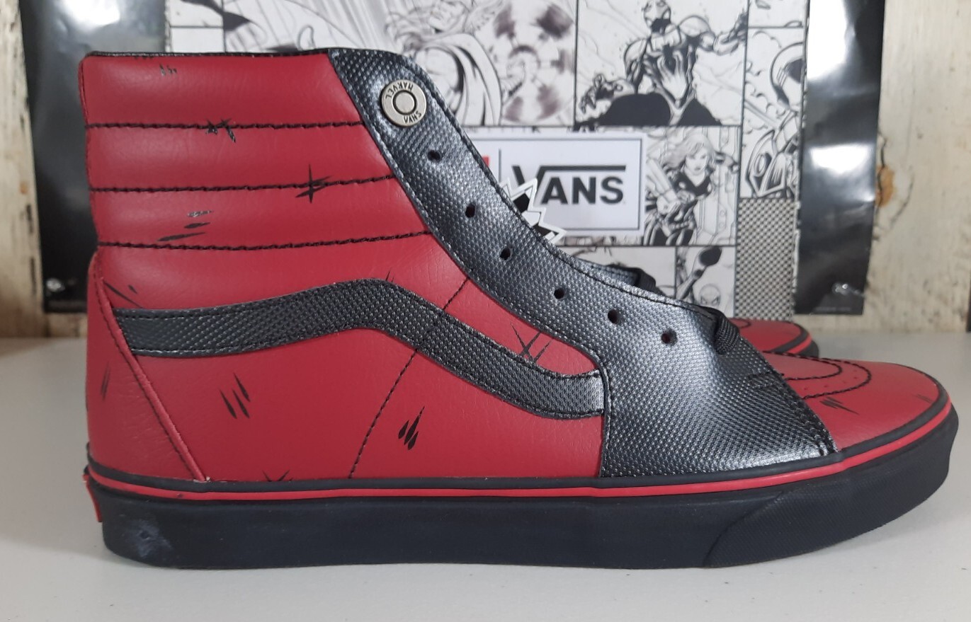 Vans Sk8-hi X Marvel Deadpool US 12 image 4