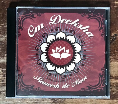 Om Deeksha! Maneesh De Moor Compiled & Produced Sudha Deva Premal Yogini VG CD