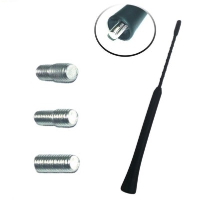 Stab Antenne Antennenstab Schwarz Dachantenne Universal  23,5 cm Dacia Renault
