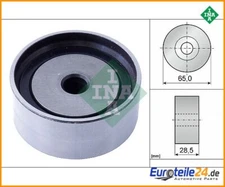 Idler/guide pulley, timing belt INA 532050410 for Opel