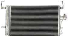 A/C Condenser Direct Fit 2001-2008 Hyundai Elantra, Tiburon-w/ Receiver Drier