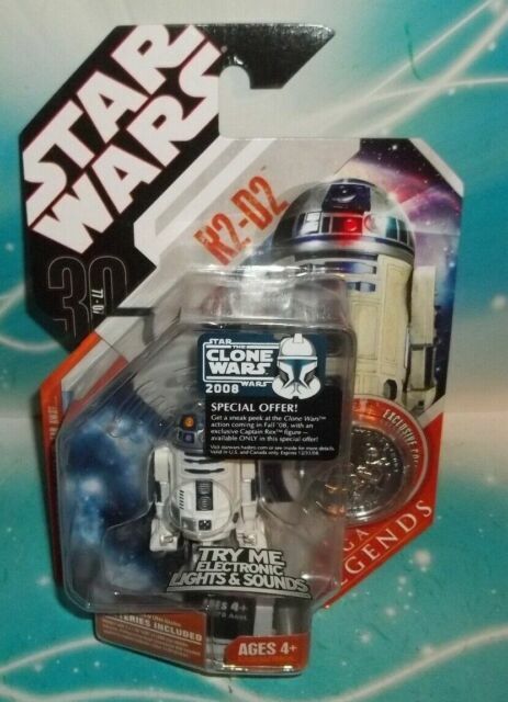 Star Wars 30th Saga Legends R2d2 Droid Figure Silver Coin 2007 Hasbro A1 for sale online | eBay