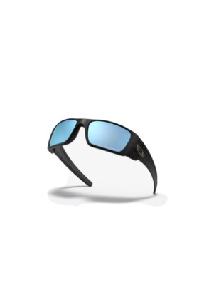 Oakley Blue and Black Sunglasses brand new never worn NEW Oakley HSTN Matte Black PRIZM Sapphire Blue Lens  main image 4