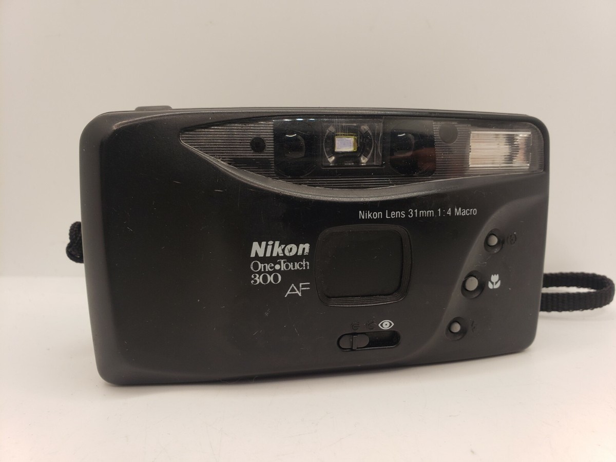 Nikon One Touch 300 AF Point and Shoot 31mm lens Camera 35mm Film