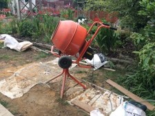 Cement mixer for hire / rent in Warwick Leamington Spa area.240 V.