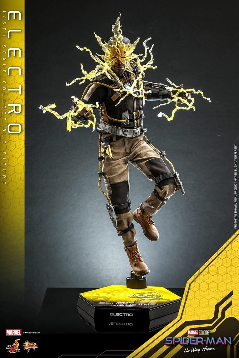 Hot Toys Movie Masterpiece Spider-Man No Way Home Electro MMS664
