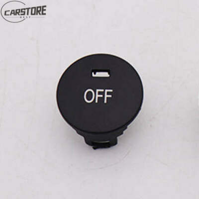 Central Control A/C Panel OFF Switch Button Knob Cover For BMW 5' E60 E63 E64