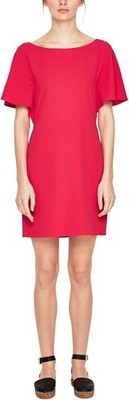 s.Oliver Damen Freizeitkleid Minikleid Kleid, Pink (Dazzling pink), 36