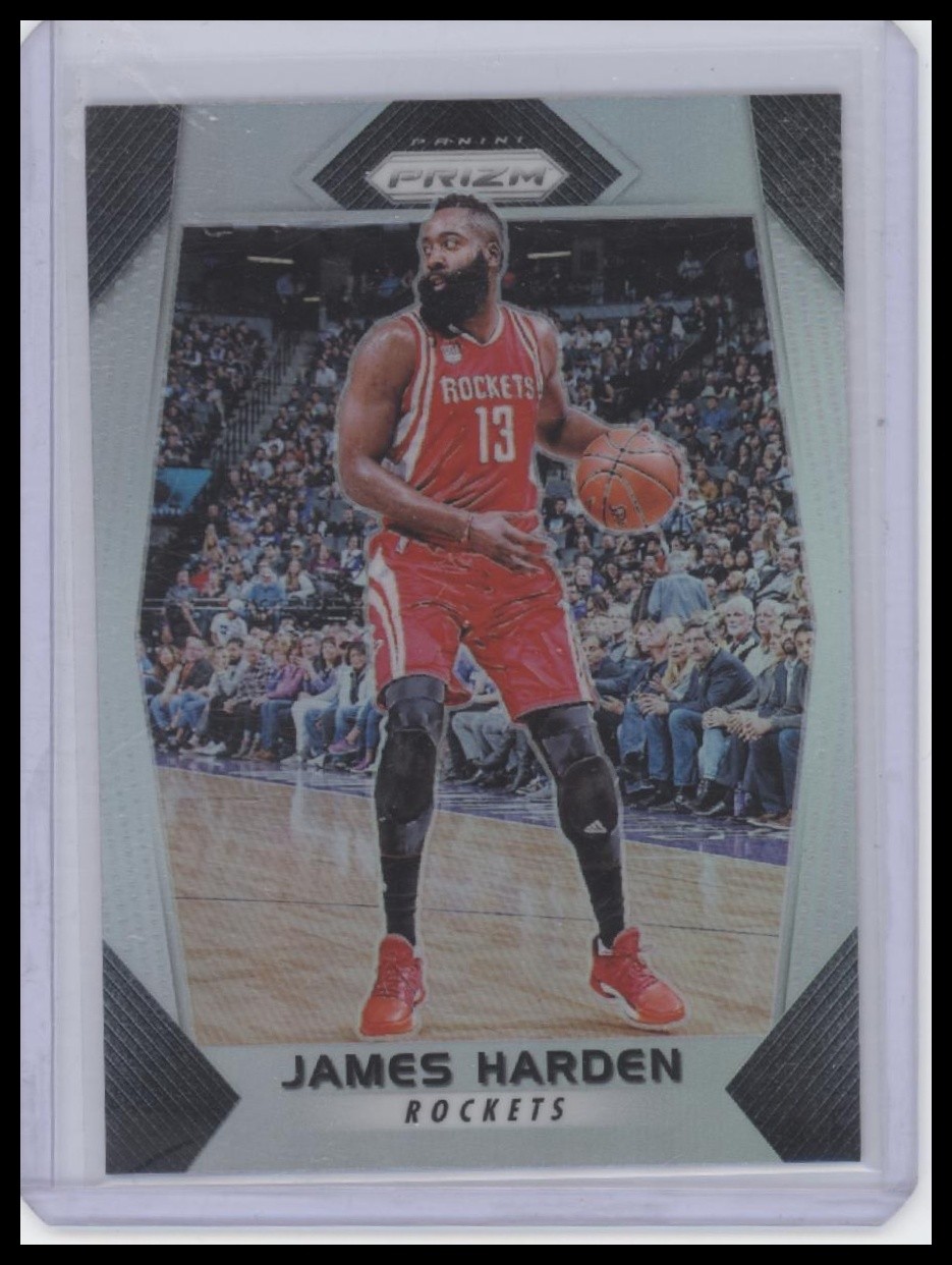 2017-18 Panini Prizm #251 James Harden Prizms Silver