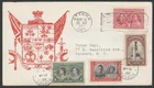 Canada Combo 1st Day, Scott 237, May 10, 1937; Scott 246-248, May 15, 1939