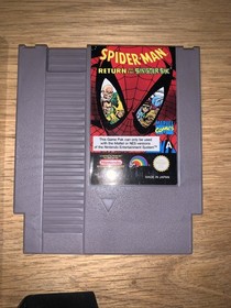Spider-Man: Return of The Sinister Six Nintendo NES Game In Box
