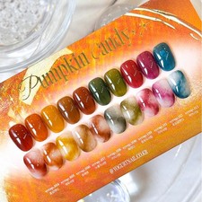 K-Beauty Yogurt Syrup Gel – Pumpkin Candy Soak Off Gel Nail Polish