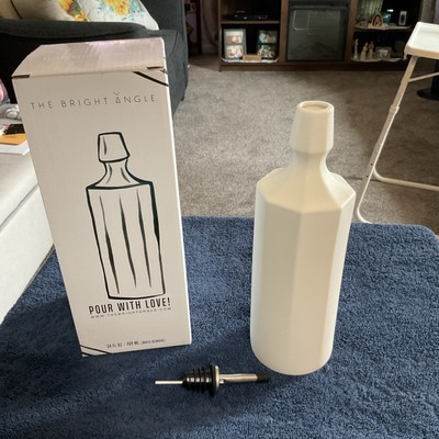 The Bright Angle Cruet 24 FL OZ The Elixir bottle Olive Oil Pour with love