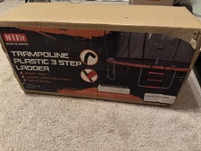 Trampoline Ladder 3-Step Horizontal Wide New! In Box! Never Opened!