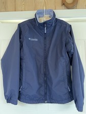 COLUMBIA Softshell Jacket Womens Small Blue-P...