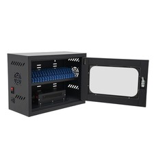 Charging Cabinet for Cellphones & Tablet Computers, 20-Device Charging Station