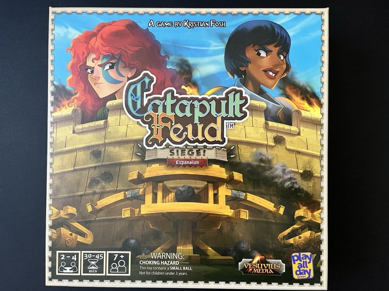 Catapult Feud 3 Expansions + 2 Playmats