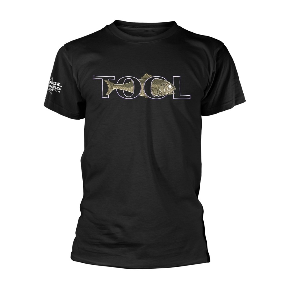 TOOL - FISH BLACK T-Shirt, Front - Back Print Medium