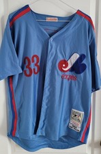 Men's Montreal Expos Gary Carter Mitchell & Ness 1982 Powder Blue