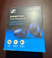 Sennheiser MOMENTUM True Wireless 5 Auriculares Intrauditivos Bluetooth Micrófono ANC Negro/Azul