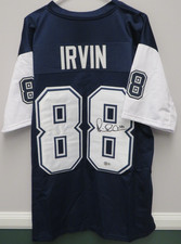 MICHAEL IRVIN AUTOGRAPHED SIGNED CUSTOM DALLAS COWBOYS JERSEY BAS SS2
