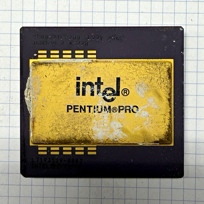 Intel Pentium Pro 200 MHz Sockel 8 CPU 256 KB L2 KB80521EX200 SL22V