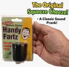 HANDY FARTZ Gas Farts Sound Squeeze Hand Box Whoopee Noise Maker Joke Prank Toy