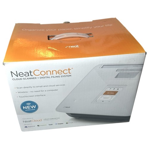 NEW Neat Connect NC-1000 Wi-Fi Cloud Scanner and Digital Filing System PC Mac - Afbeelding 2 van 6