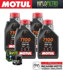 Kit Tagliando 4 OLIO [MOTUL] 7100 10w40 + FILTRO Ducati 749 R 2003 2004 2005