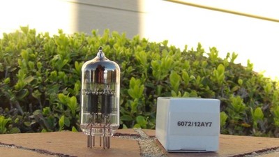 12AY7 6072 EH Russian Twin Triode Tube-Tests New Results Below-Free Ship in US