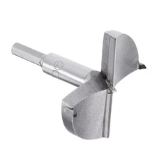 Forstner Drill Bit - [70mm] Carbide Wood Auger Opener Boring Bit, Gray