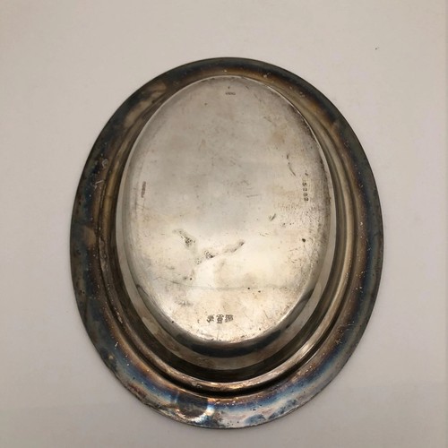 Early 1900s Silver Plated Serving Dish with Lid, Vintage Tableware, As Is JW0096 - Picture 9 of 10