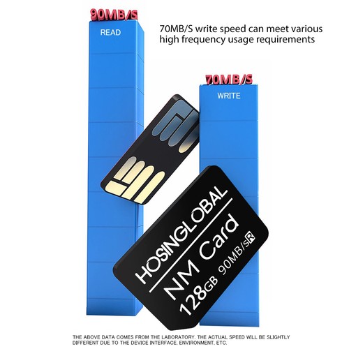 Enhanced Version NM Memory Card 128GB 90MB/S Nano Memory Card Only Compatible wi - 第 4/7 張圖片