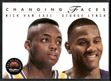 1993-94 SkyBox Premium #304 Nick Van Exel / George Lynch